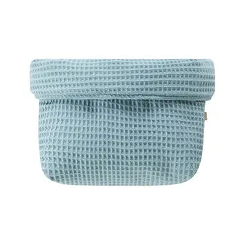 Cesta organizadora para bebes Cesta organizadora para bebes Waffle Azul Bapum Kids