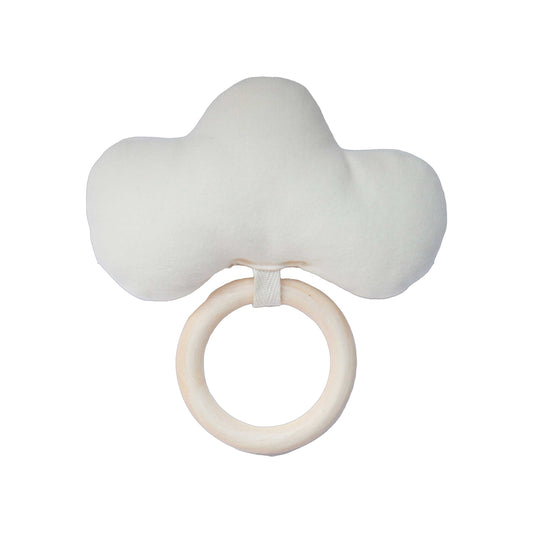Mordedor de madera para bebe Nube bapumshop
