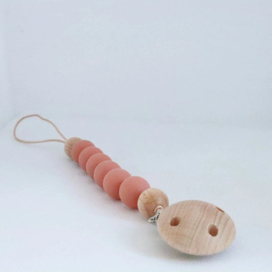 Chupetero de silicona Melocotón Bapum Bapum Kids