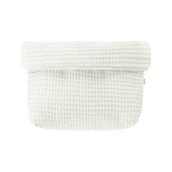 Cesta organizadora para bebes Cesta organizadora para bebes Waffle Crudo Bapum Kids