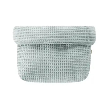 Cesta organizadora para bebes Cesta organizadora para bebes Waffle Mint Bapum Kids