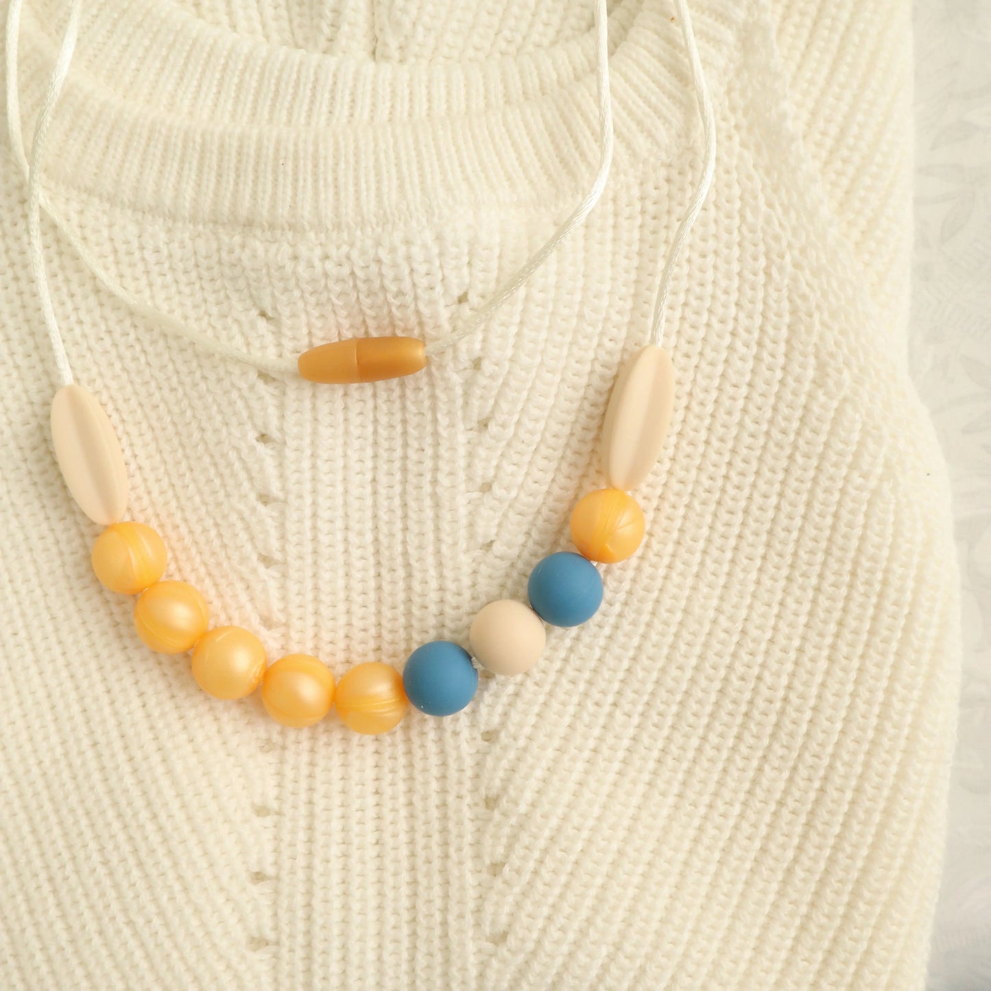 Collar de lactancia Bapum Kids Collar de lactancia Gold Navy