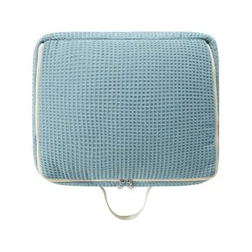 Maleta de maternidad Bapum Kids Maleta de maternidad para Hospital Waffle azul