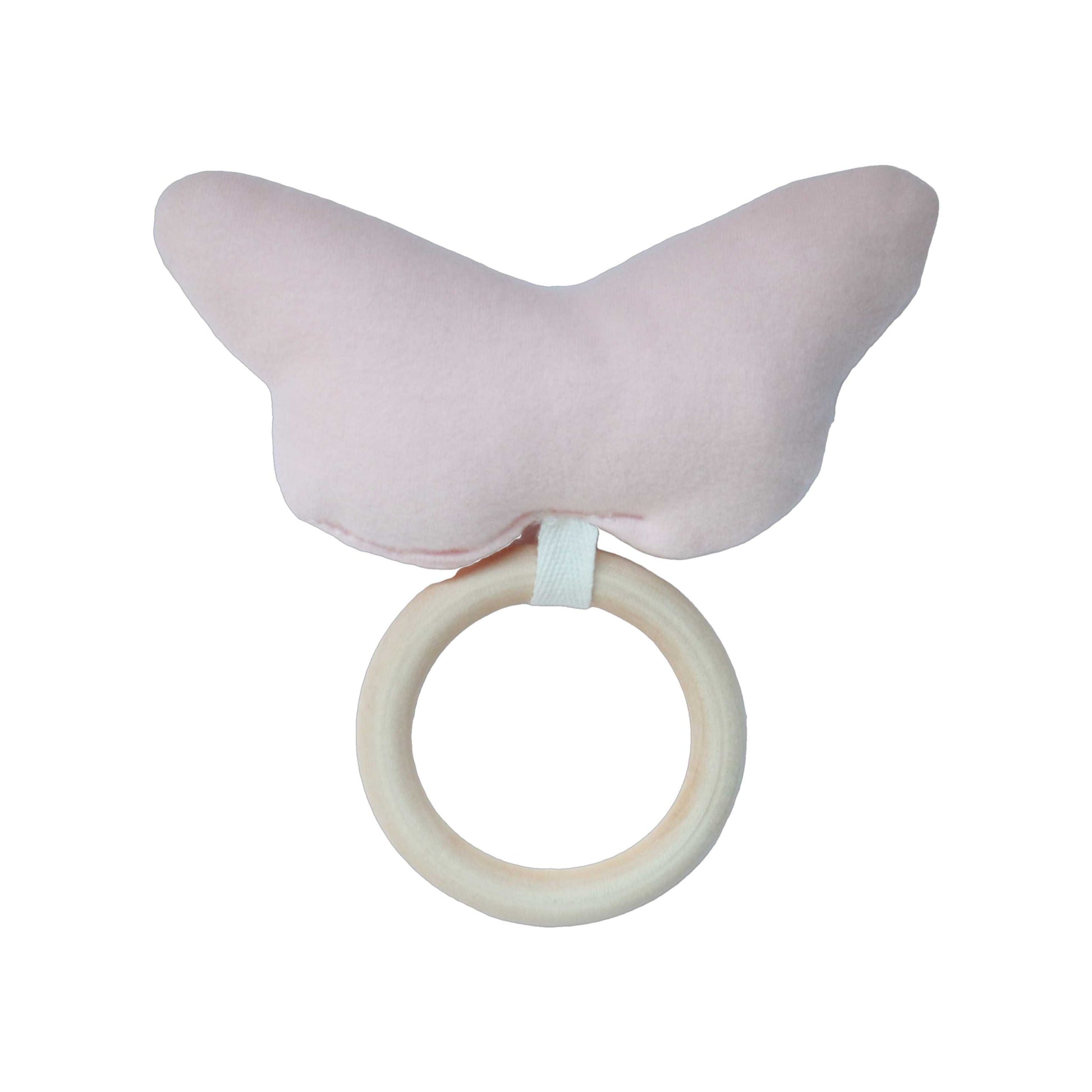 Mordedor de madera para bebe Mariposa bapumshop