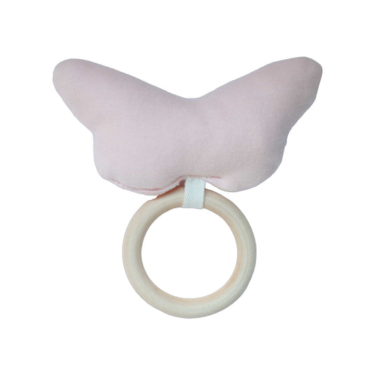 Mordedor de madera para bebe Mariposa bapumshop