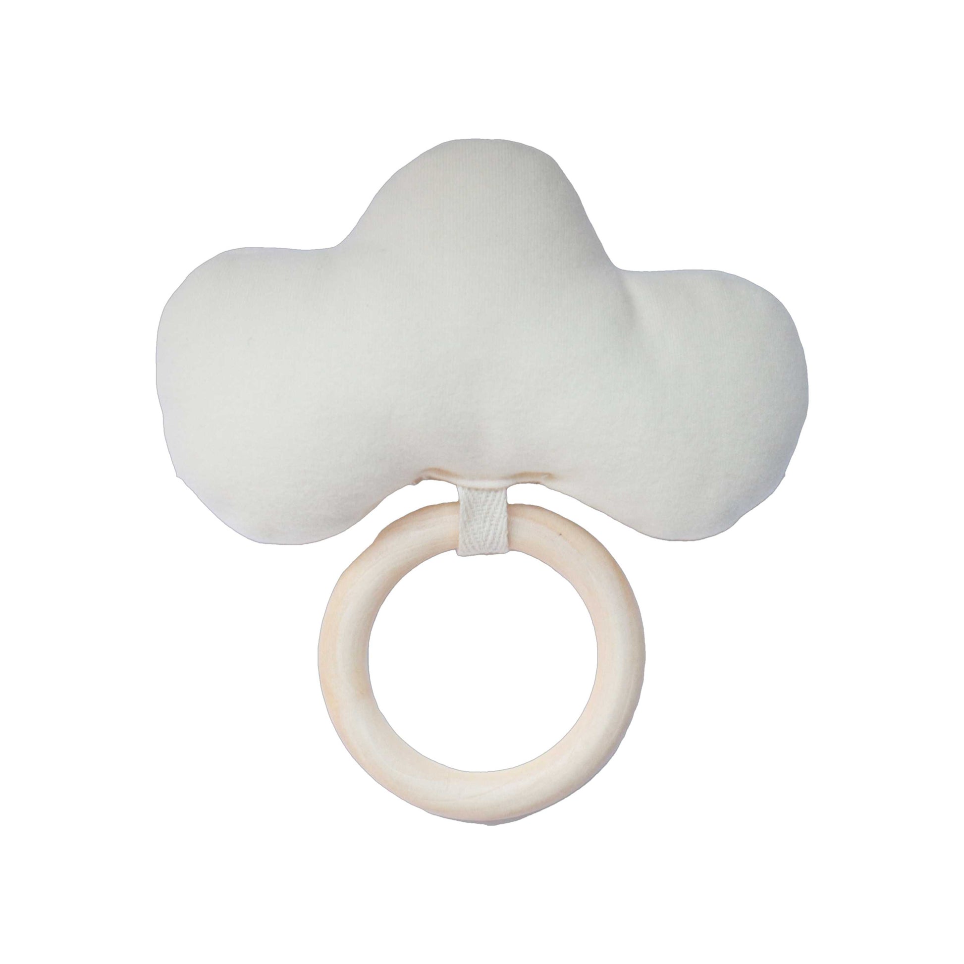 Mordedor de madera para bebe Nube bapumshop