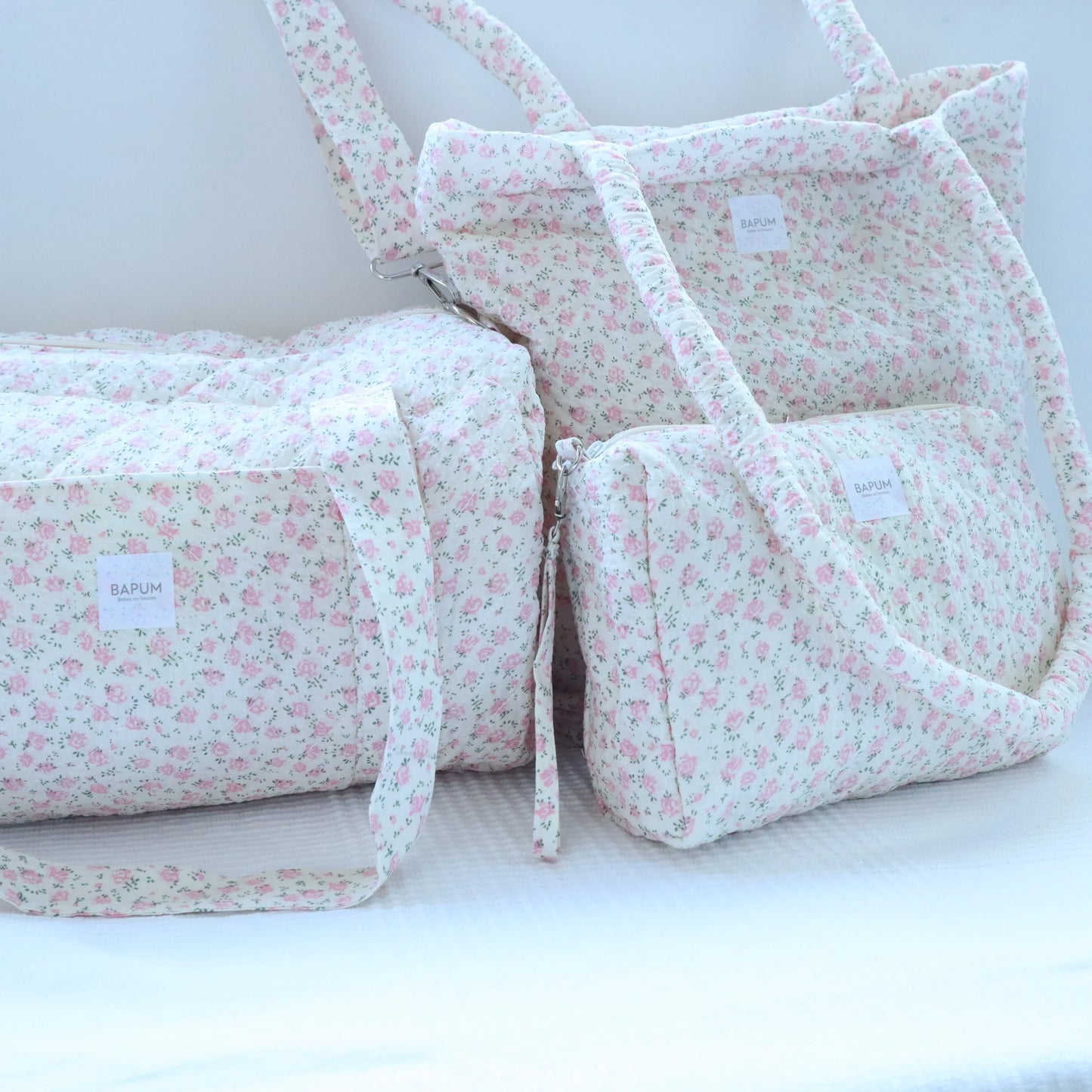 Set Bolso maternidad hospital, Neceser y Tote Bag bapumshop