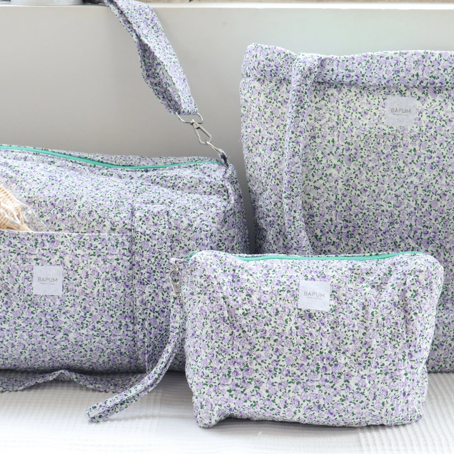 Set Bolso maternidad hospital, Neceser y Tote Bag bapumshop