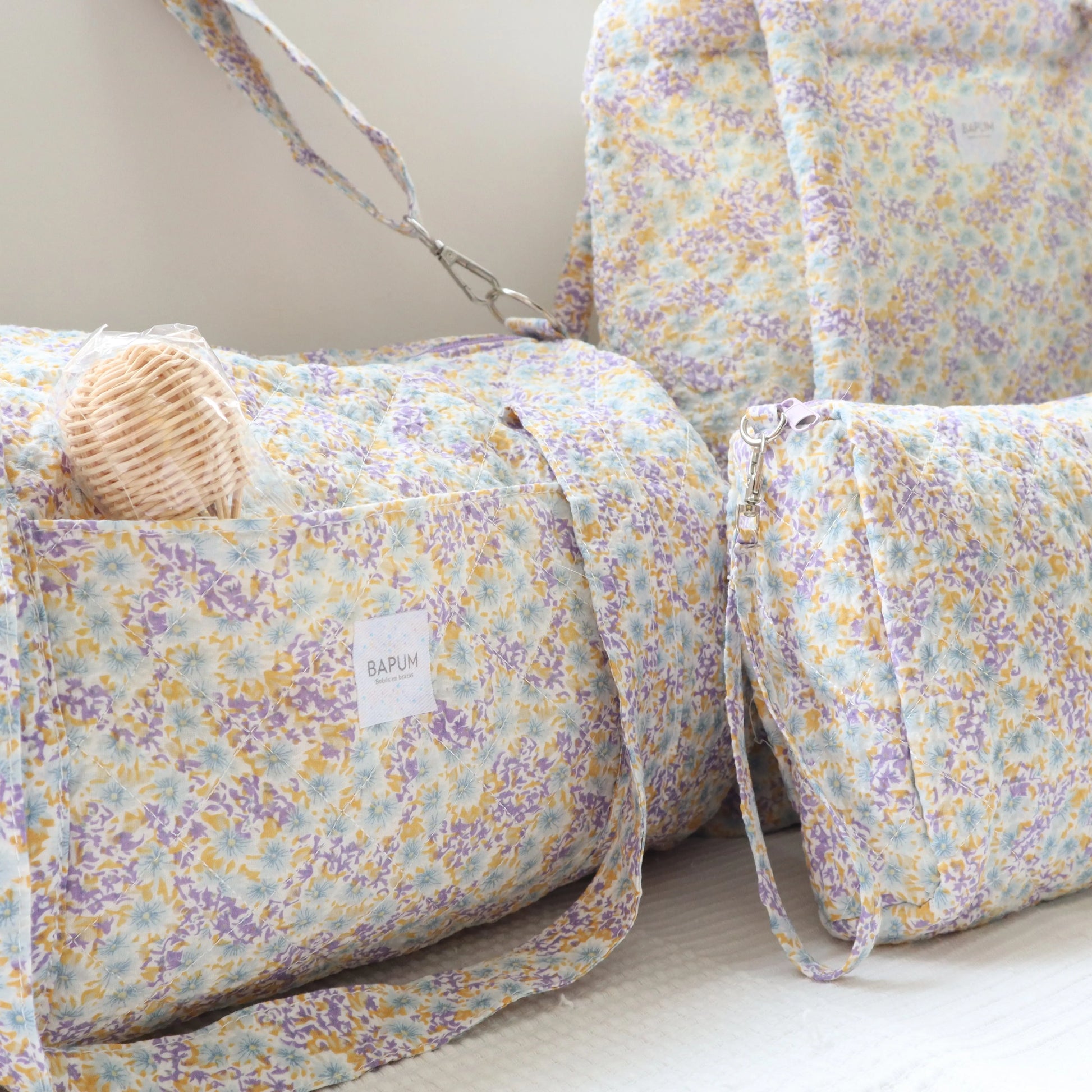 Set Bolso maternidad hospital, Neceser y Tote Bag bapumshop