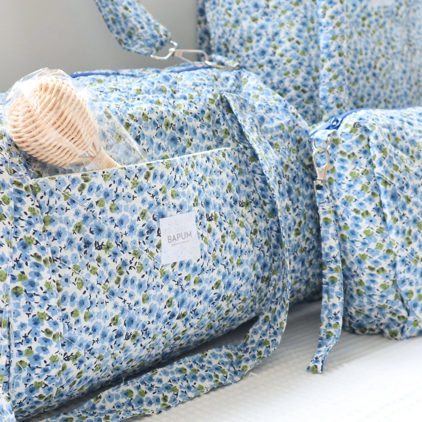 Set Bolso maternidad hospital, Neceser y Tote Bag bapumshop