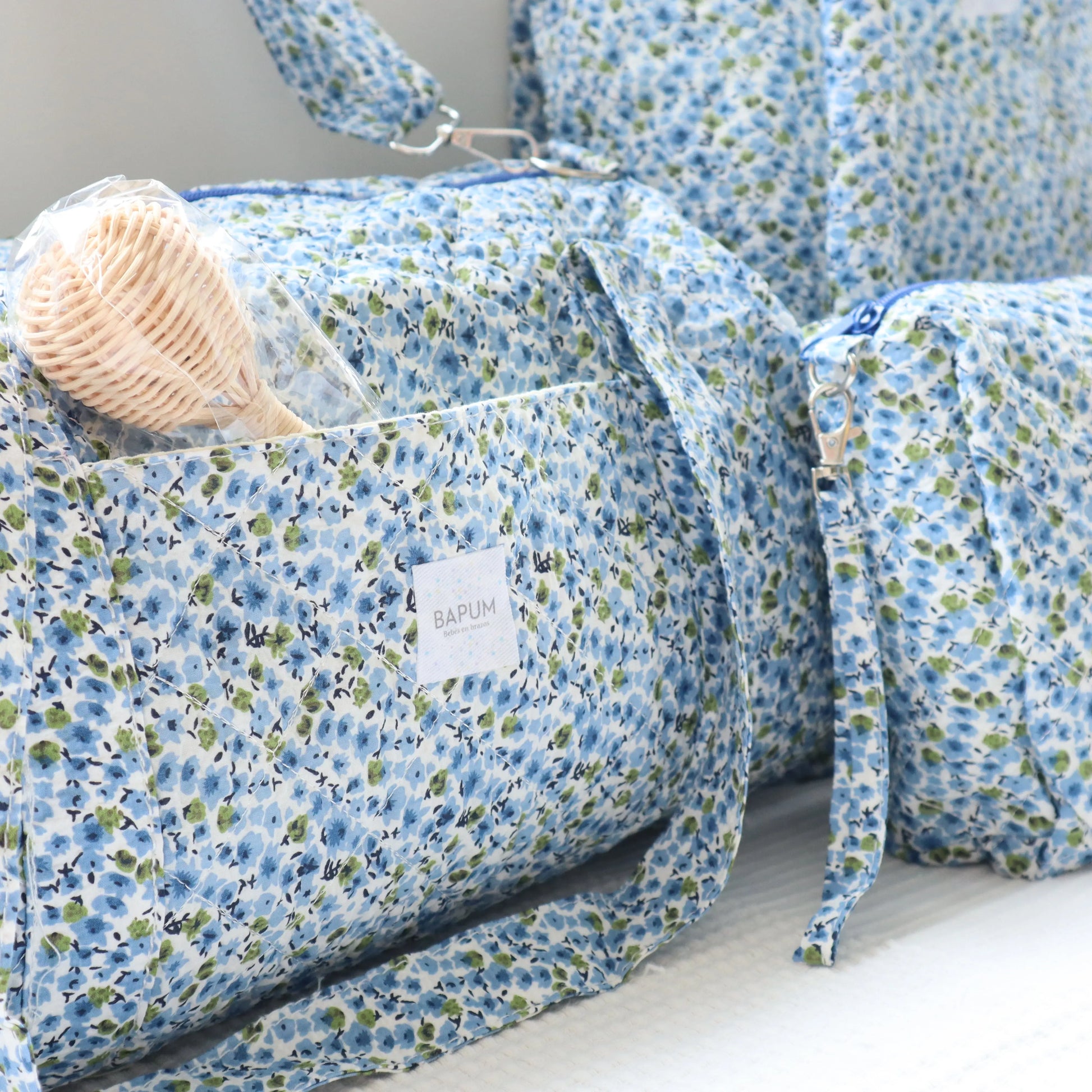 Set Bolso maternidad hospital, Neceser y Tote Bag bapumshop
